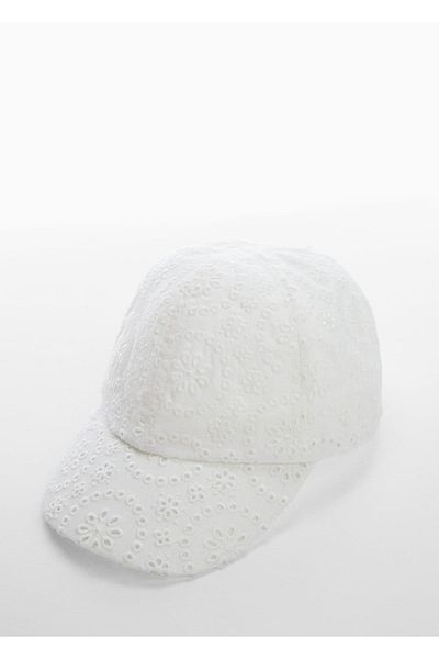 MANGO Kids White Hat for Kids