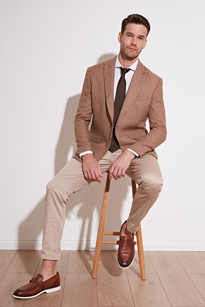 Buratti Ανδρικό μπουφάν 6 Drop Double Slit Slim Fit Blazer Jacket 659001