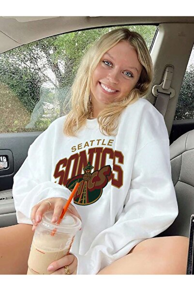 Adrift Hanorac Letter Graphic Drop Shoulder din seria Coke