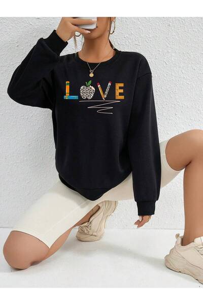 Adrift Hanorac cu mânecă cu picătură grafică din seria Coke