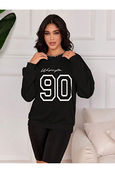 Adrift Hanorac cu mânecă cu picătură grafică din seria Coke