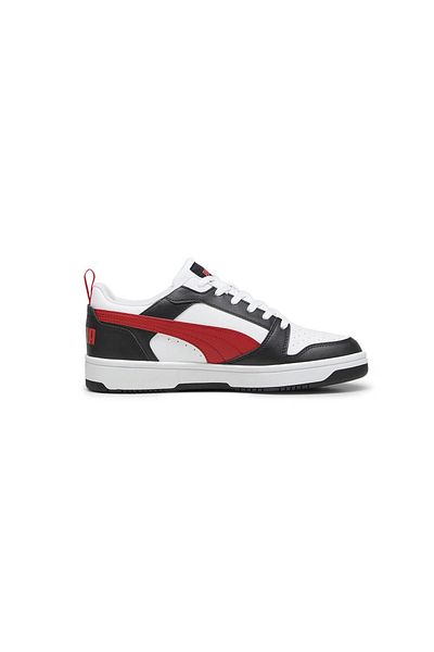 Puma Ανδρικά αθλητικά παπούτσια Puma Rebound v6 Low - Λευκό Μαύρο 392328 -04