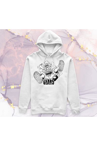 Pisa Art One Piece - Gear 5 - Φούτερ με κουκούλα χωρίς τσέπη