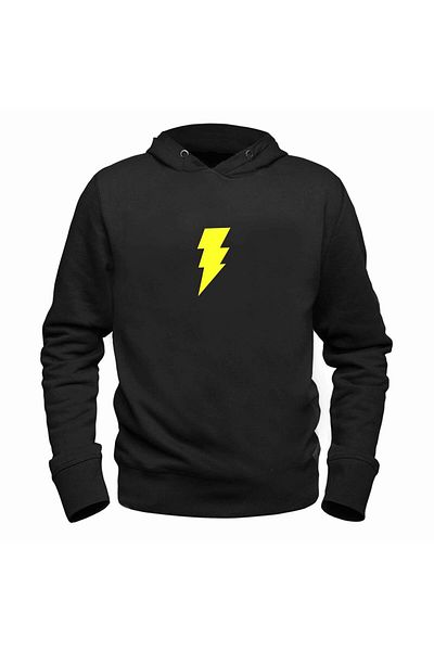 Pisa Art Μαύρο φούτερ Black Adam