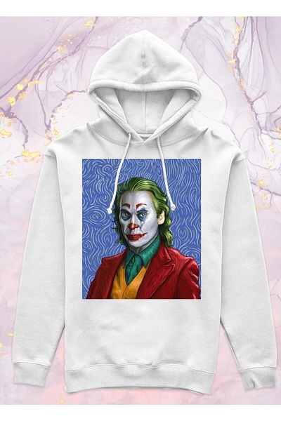 Pisa Art Joker - Arthur Fleck - Φούτερ με κουκούλα χωρίς τσέπες