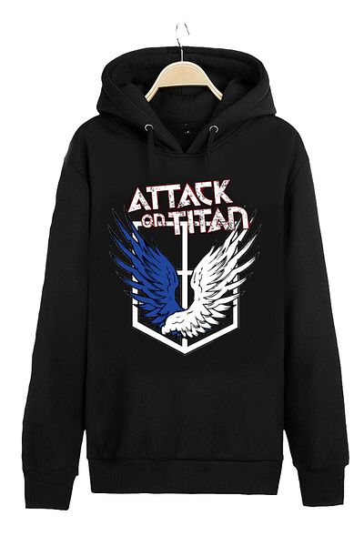Pisa Art Унисекс суитшърт с дизайн на Attack On Titan