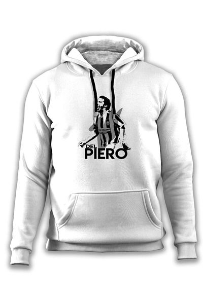 Pisa Art Φούτερ με κουκούλα Del Piero - Special Drawing Design Series Legends