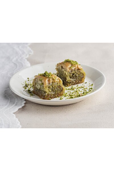 Babazade Hurma Sulu Fıstıklı Vegan Prens Baklava 0.5 Kg