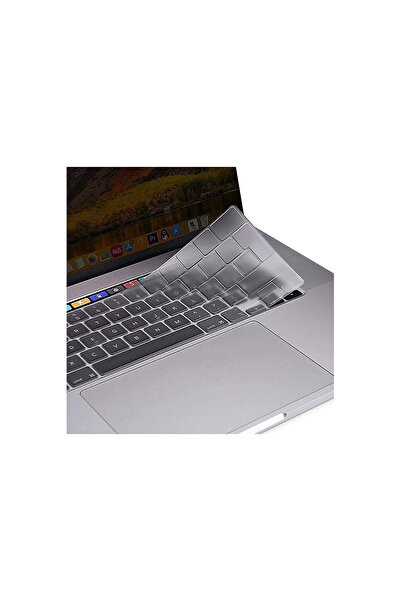 TEKNETSTORE Macbook Air 13.6 Inç M2 Çip A2681 Tam Uyumlu Alt Üst Kılıf + Klavye Kılıfı + Ekran Koruyucu Film