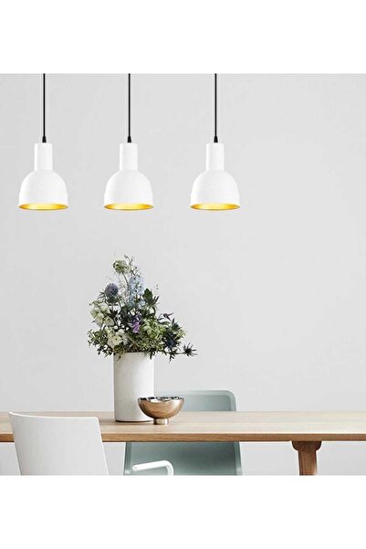 demet habek mylights MYLİGHTS RUSTİK SARKIT AVİZE ÜÇLÜ metal sarkıt 60cm kasa...