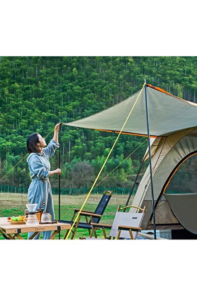 EFSANE KAMP - Aile Boyu Büyük Kamp Çadırı 2 Oda 1 Salon - 12 Kişilik