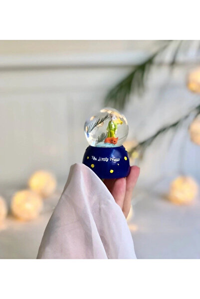 Genel Markalar Küçük Boy Küçük Prens Kar Küresi Işıklı 6.5 cm