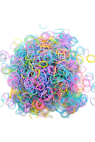 Linea Renkli Mini Saç Lastiği 20 gr (item no:8024)