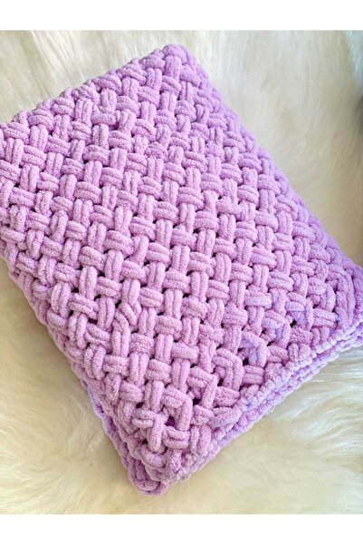 CROCHET DESİGN Örgü Bebek Battaniyesi Kadife Battaniye Puffy Soft Battaniye Y...