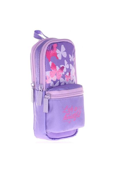 KAUKKO Τσάντα μολυβιού Butterfly Layer Junior - Τρία διαμερίσματα