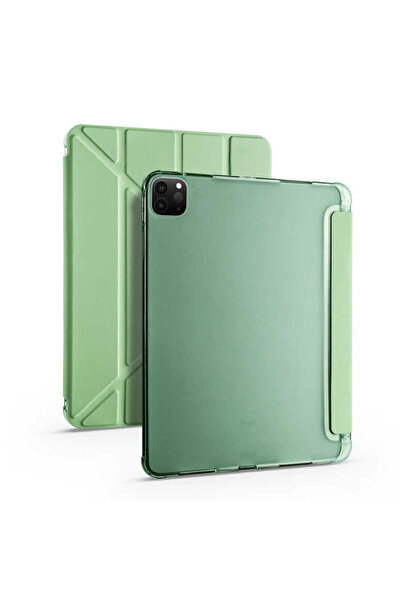 TEKNETSTORE Apple Ipad Pro 11'' Inç M1-m2 Çip 2022 / 2021 Uyumlu Silikon Kalemlikli Silikon Sarj Bölmeli Kılıf