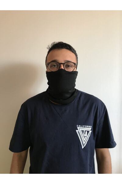 Küçükaslan İç Giyim Termal Boyunluk Siyah Kadın Erkek