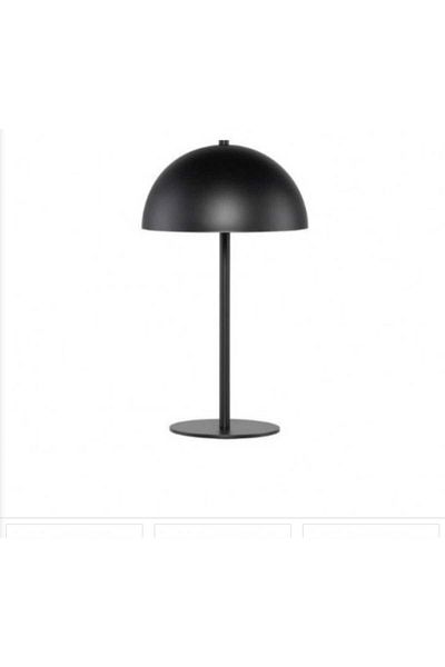 demet habek mylights Mylights 30cmBlack Lampshade - Table and Bed Set with Headboard Detail