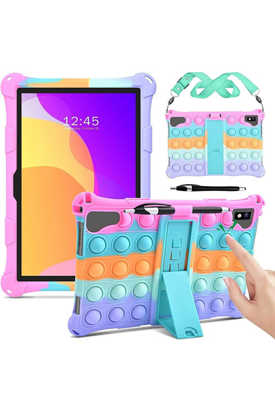 Alfa MEC Apple Ipad Air 4/5. Nesil 10.9 Uyumlu Kılıf Popit Kalemli Köşe Korum...