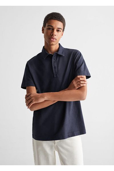 Mango Teen Tricou Albastru Pentru Copii