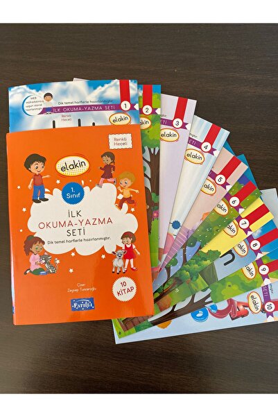 Parıltı Yayınları Elakin – Ilk Okuma-yazma Seti (10kitap) ekonomik set 5 takım