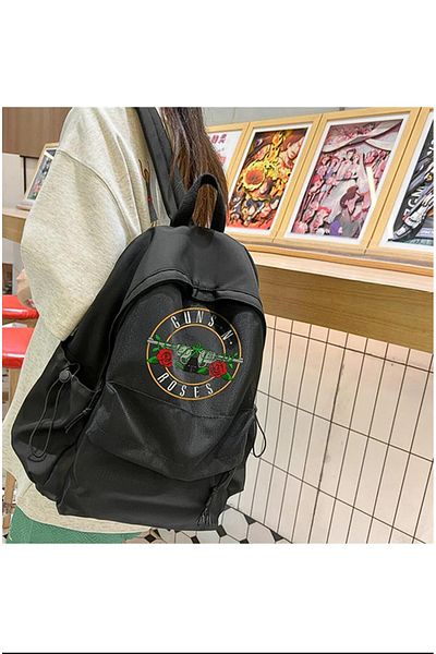 Gofeel Guns N Roses Printed Unisex Backpack GOFEEL