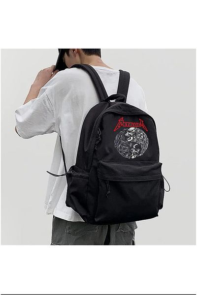 Gofeel Metallica Printed Unisex Backpack GOFEEL