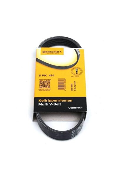 Continental 5PK491 CONTİNENTAL VW 1.4 1.6 V KAYIŞ