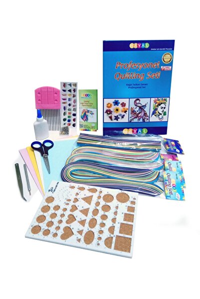 quilling Quillingseti 1 Nolu Profesyonel Quilling Seti Sanatçı Paketi