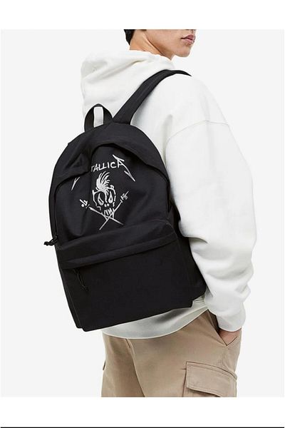 Gofeel Metallica Skull Printed Unisex Backpack GOFEEL