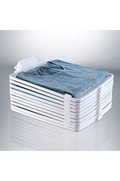 devigo Organizator de tricouri din 5 piese Organizator de haine pentru tricouri