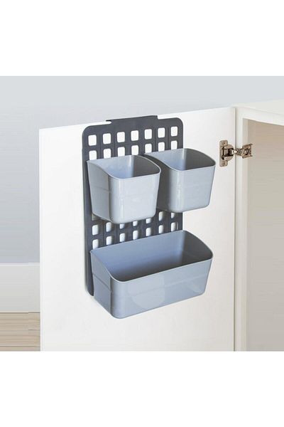 Decobella Organizator reglabil pe nivel - Organizator practic de bucătărie