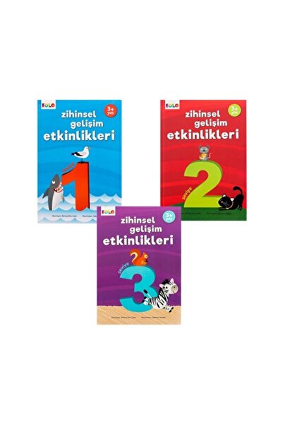 eolo yayınları Zihinsel Gelişim Etkinlikleri 3 Yaş Seti (3 Ürün) Zihinselgelişim