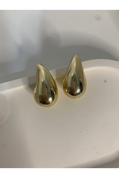 Chiaro Accessory Damla Gold Küpe