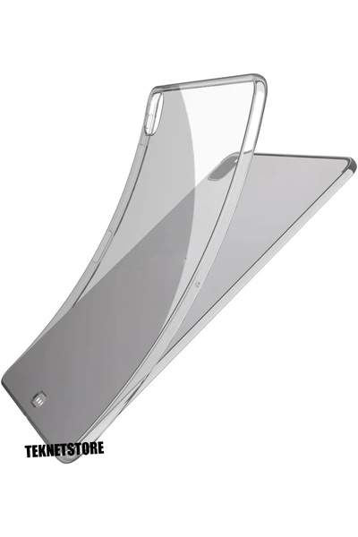 TEKNETSTORE iPad Pro 4. Generation M2 2022 11 Inch Tablet Compatible Transparent Case Silicone Transparent Structure