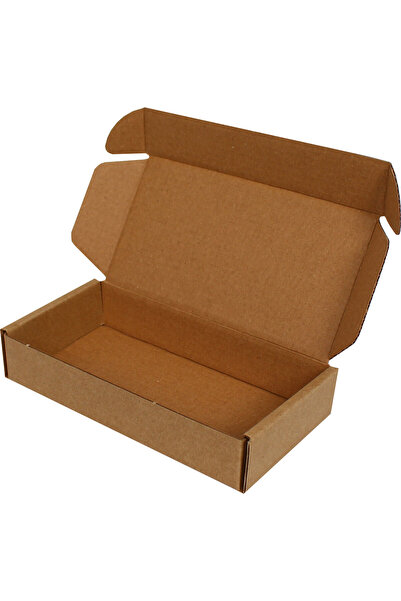 16x8x3cm Box -E-Commerce Shipping Box - 0.1 Desi Box - Kraft - 25 pcs