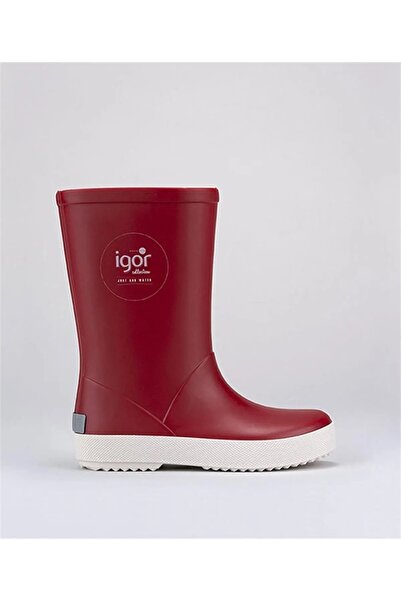 IGOR Cizme de ploaie roșii pentru copii unisex Splash Nautico