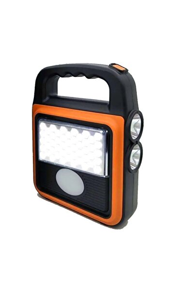 ERTEKPA HS 8020B ElFeneri Ledli Solarlı şarjlı Işıldak Kamp Lambası Solar Şarjlı