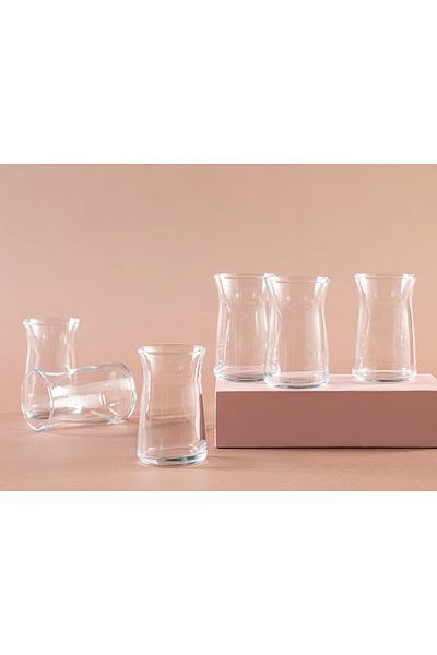 English Home Isac Glass 6-Piece Tea Glass 180 Ml