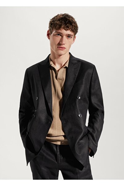 MANGO Man Піджак з 100% лляної тканини