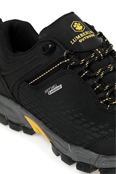 lumberjack FLAKE 3PR SIYAH SARI ERKEK OUTDOOR SU GEÇİRMEZ AYAKKABI