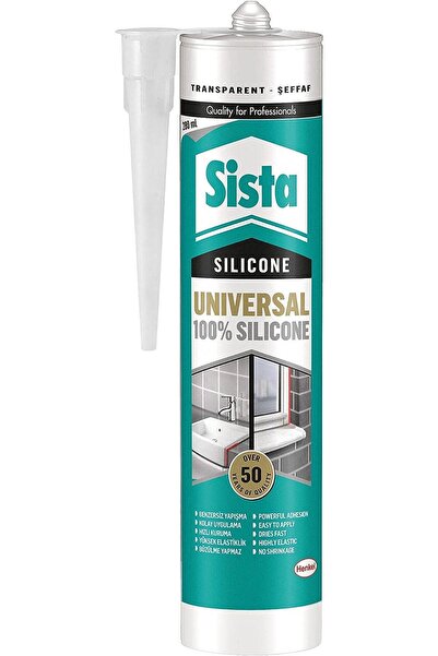 Genel Markalar SİSTA SİLİKON KARTUŞ ŞEFFAF 310 ML