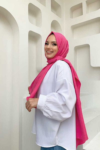 Bym Fashion 2052 Φούξια σάλι