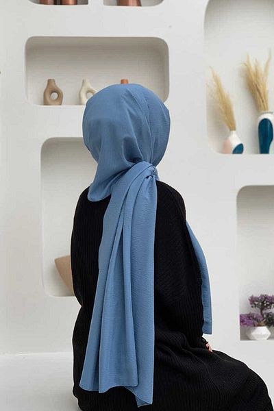 Bym Fashion 2051 Bumbac Jazz Shawl Baby Blue