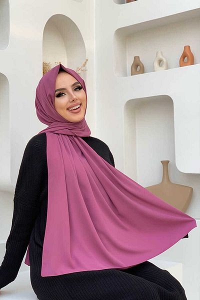 Bym Fashion 2050 Medina Silk Shawl Dried Rose