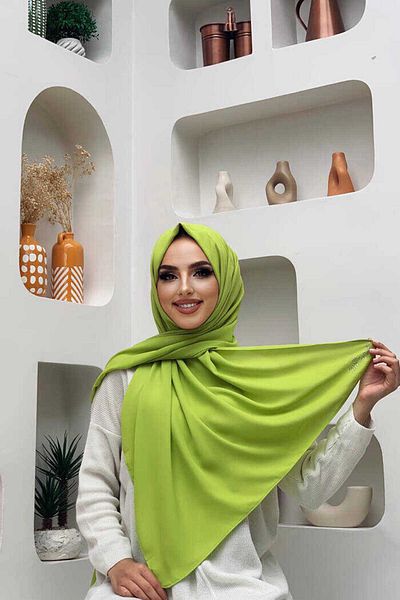 Bym Fashion 2025 Cwin Schal Grün