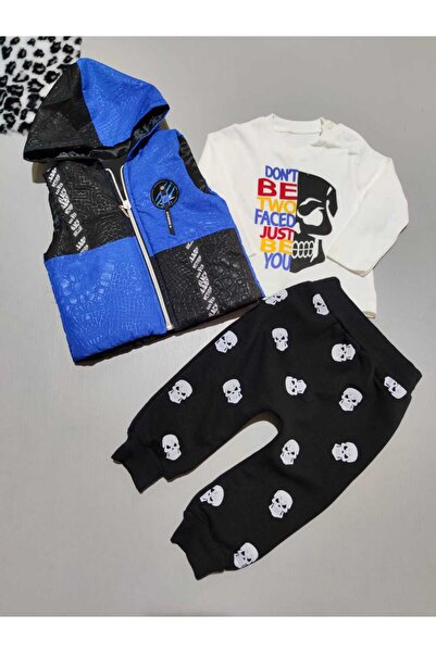 mj baby baby suit with vest
