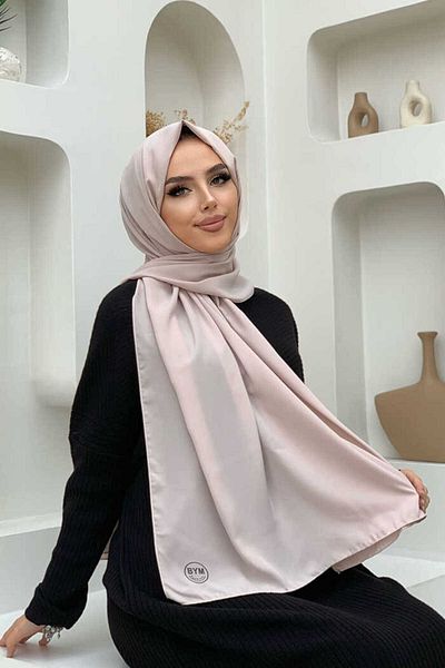 Bym Fashion 2050 Medina Silk Shawl Stone