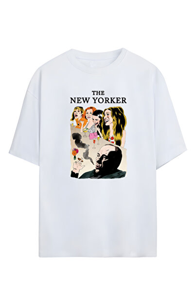 Adrift The New Yorker - The Sopranos And The City & - Tricou oversize unisex ...