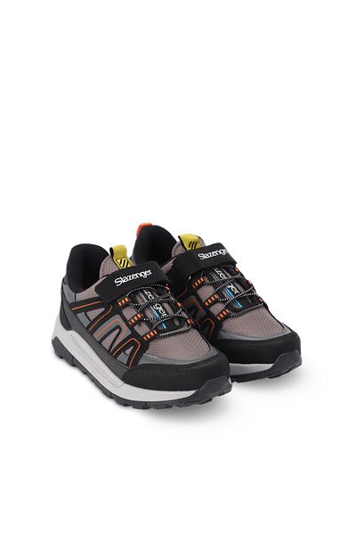 Slazenger KROSS Sneaker Boys' Shoes Black / Dark Gray